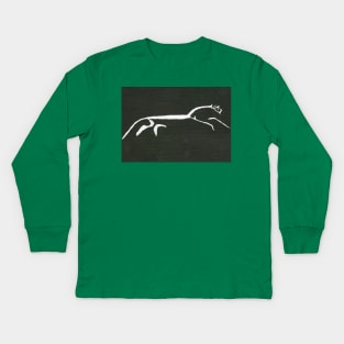 XTC English Uffington Horse Kids Long Sleeve T-Shirt